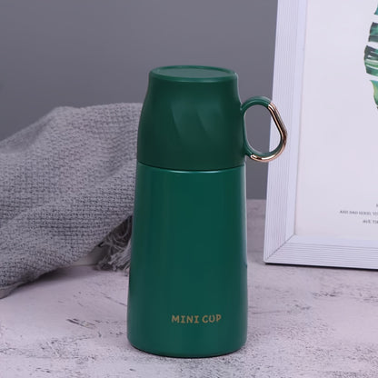 1pc-8.79oz/260ml Insulated Stainless Steel Thermal Flask Cup - Durable, Leak-Proof, and Vacuum Insulated for Hot and Cold Drinks - Perfect for Outdoor Camping, Traveling, Office Use, and Back to School Supplies