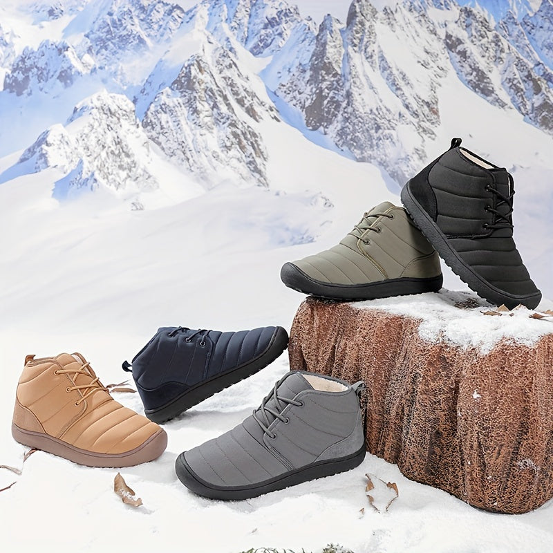 Men's Thermal Winter Shoes Boots, Casual Walking Shoes Snow Boots