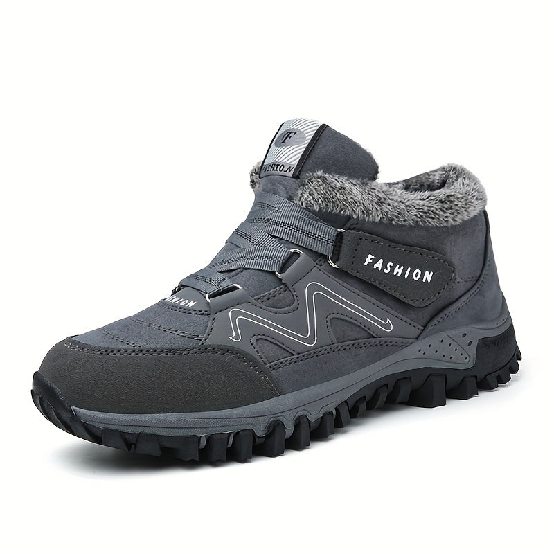 Winter Warrior Hiking Boots - Ultra-Warm Plush Lining, Durable Non-Slip Soles, Comfortable Fit, Breathable Membrane, Waterproof, Insulated, Perfect for Hiking, Climbing, Hunting, Trekking, Fall and Winter Outdoor Activities