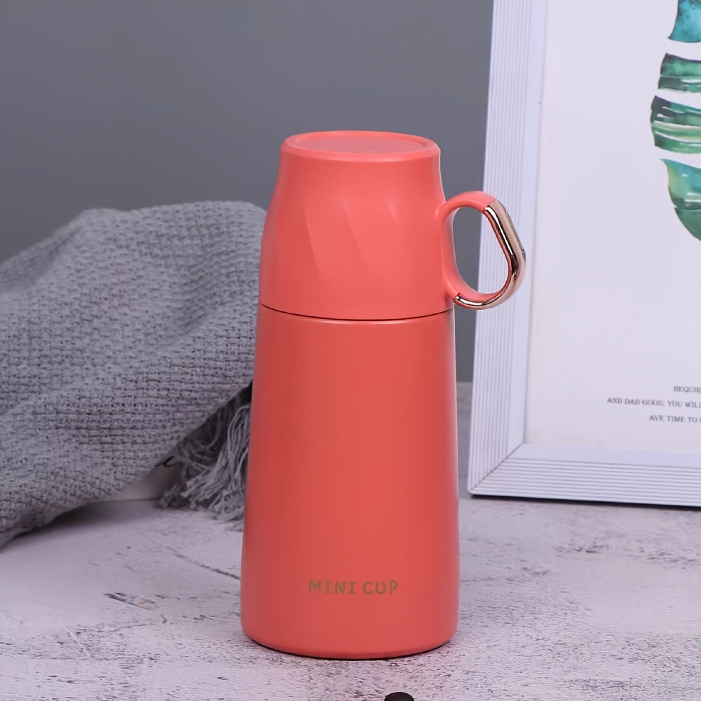 1pc-8.79oz/260ml Insulated Stainless Steel Thermal Flask Cup - Durable, Leak-Proof, and Vacuum Insulated for Hot and Cold Drinks - Perfect for Outdoor Camping, Traveling, Office Use, and Back to School Supplies