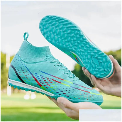 Soccer Shoes Cleats Sneakers Men Football Boots For Boys Sport Tenis Hombre 240607 Drop Delivery Accessories Sports Dhfva