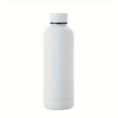 1pc 304 Stainless Steel Vacuum Insulated Cup, Double-layer Sports Water Bottle, Suitable For Outdoor Sports, Fitness Training, 350ml/500ml/750ml(11.83oz/16.91oz/25.36oz)