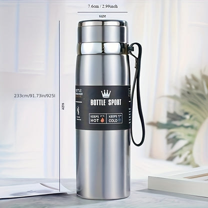 27.05oz Stainless Steel Insulated Travel Mug - Double-Walled, Leakproof & Shatterproof For Hot And Cold Drinks - Perfect For Outdoor Activities, Office Use, And As A Holiday Gift