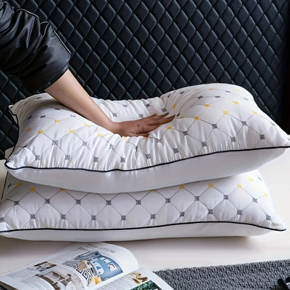 1pc/2pcs - Family combo - Luxury Hotel grade neck Support pillow - Soft polyester, hand pc/washable - perfect for side sleepers