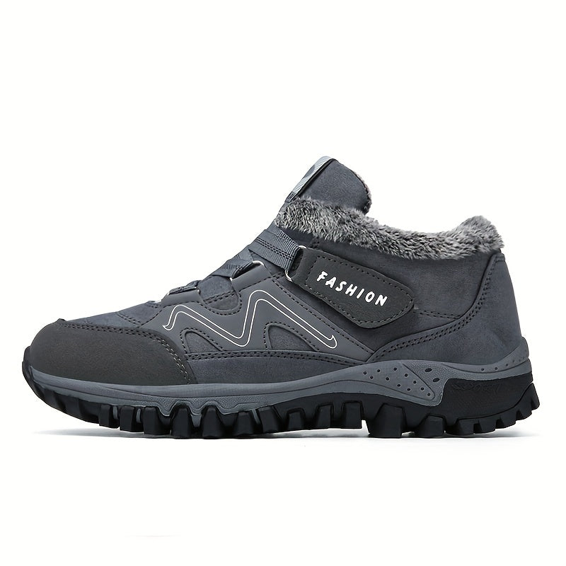 Winter Warrior Hiking Boots - Ultra-Warm Plush Lining, Durable Non-Slip Soles, Comfortable Fit, Breathable Membrane, Waterproof, Insulated, Perfect for Hiking, Climbing, Hunting, Trekking, Fall and Winter Outdoor Activities