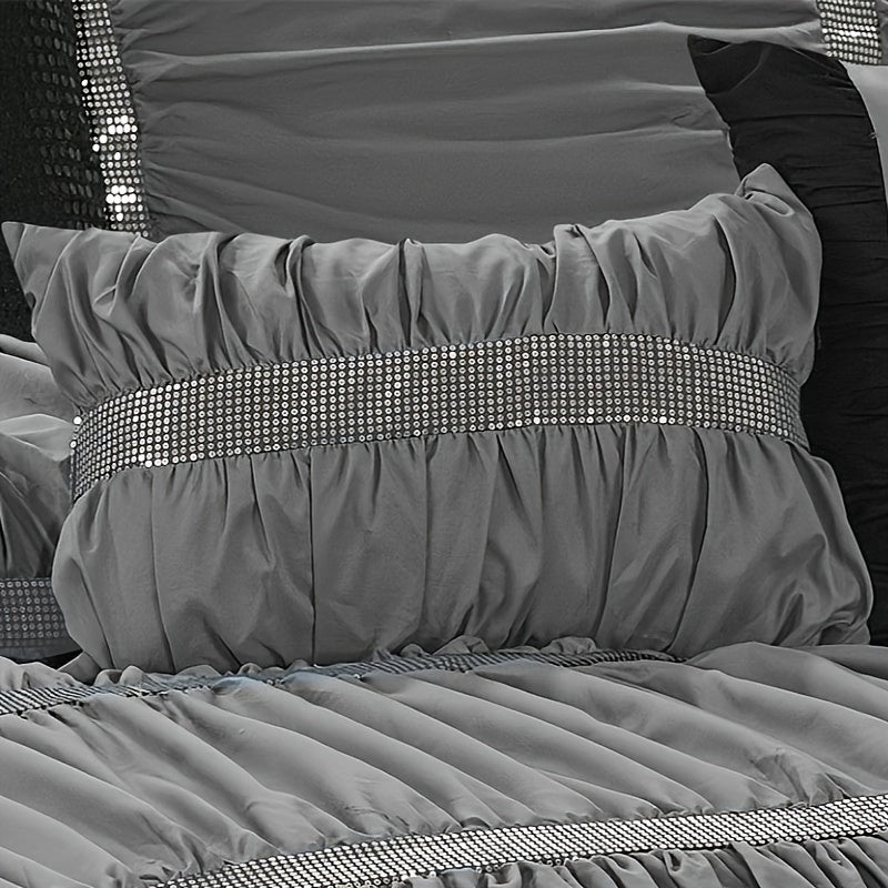 Sequins Four Seasons Quilt Set 7 Pieces