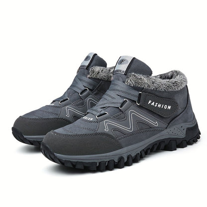 Winter Warrior Hiking Boots - Ultra-Warm Plush Lining, Durable Non-Slip Soles, Comfortable Fit, Breathable Membrane, Waterproof, Insulated, Perfect for Hiking, Climbing, Hunting, Trekking, Fall and Winter Outdoor Activities