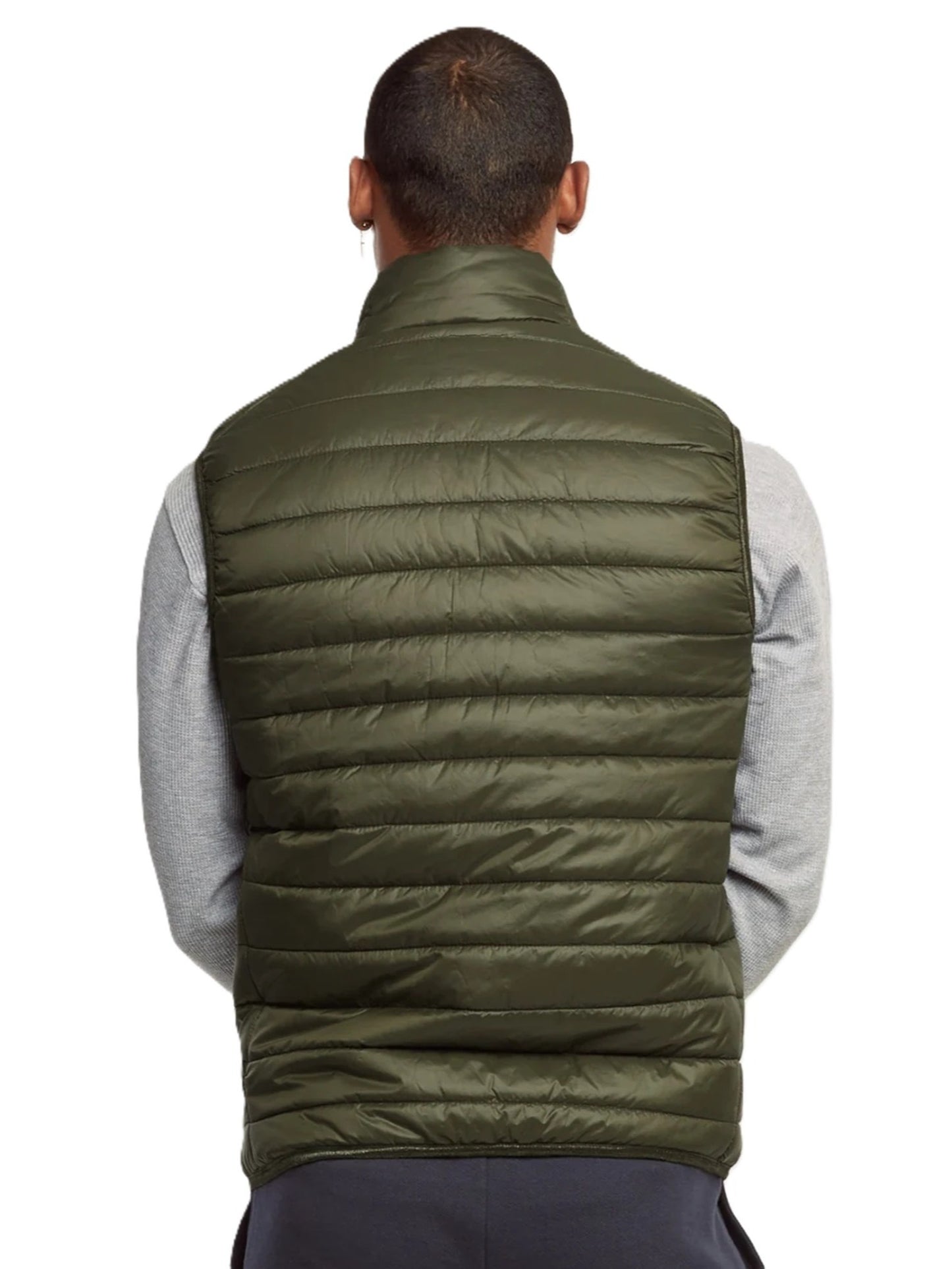 PLUS SIZE MEN'S LIGHTWEIGHT PUFFER VEST