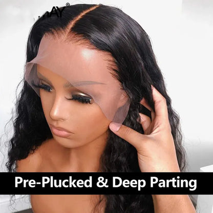 Loose Curl 250 Density 13X6 Lace Front Human Hair Wigs 360 Lace Frontal Wig Brazilian Remy Water Wave 30 Inch Full You May